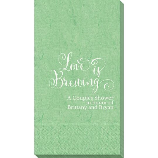 Love is Brewing Bali Guest Towels